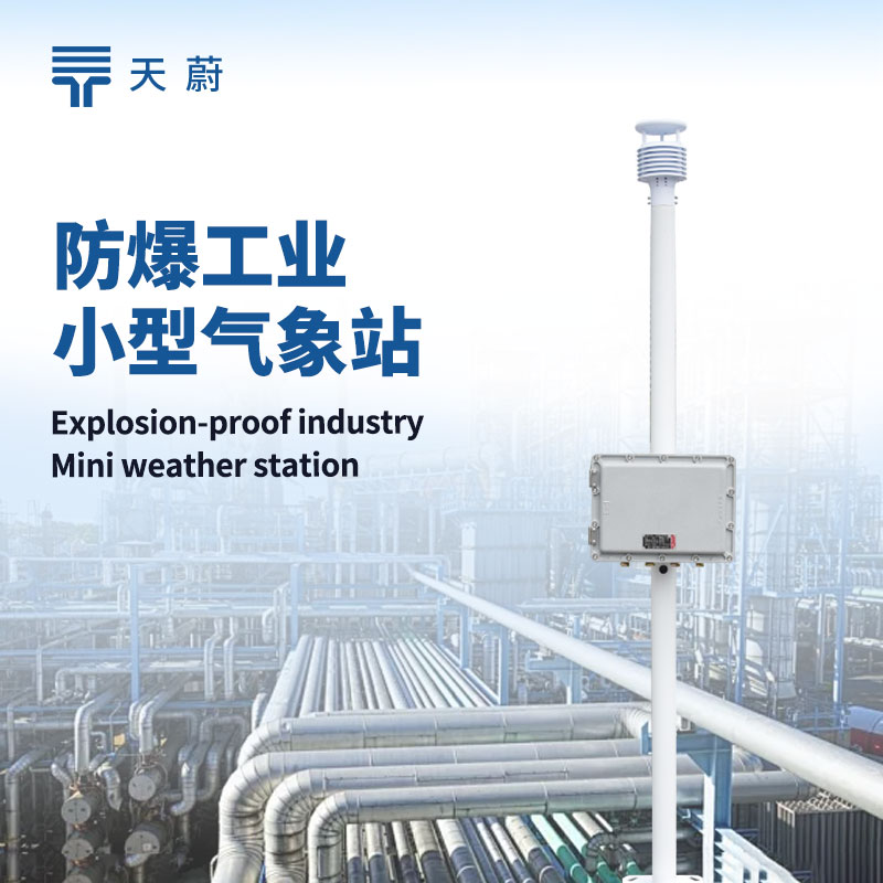 防爆小型氣象站系統(tǒng)：特殊防爆工藝，保障環(huán)境安全